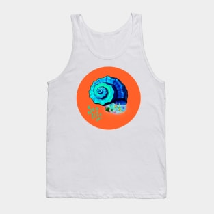 Fish Shell Art 3 Tank Top